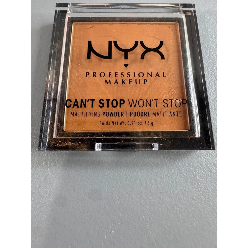 NYX Can't Stop Won't Stop Mattifying Powder Women Mocha Good CSWSM08 Matte 6g